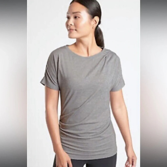 Athleta Essence Pleated Tee - Picture 1 of 6